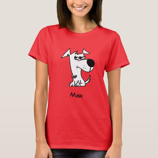 Max. T - Shirt für den Hund rosa (Vorderseite)