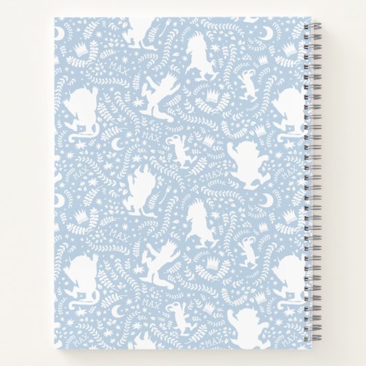 Max | The King of All Wild Things - Blue Notizblock (Rückseite)