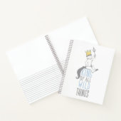 Max | The King of All Wild Things - Blue Notizblock (Innenseite)