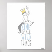 Max | The King of All Wild Things - Blue Poster (Vorne)