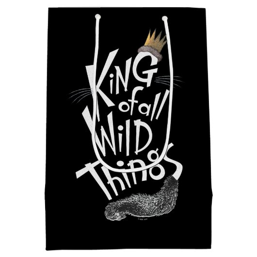 Max | The King of All Wild Things Mittlere Geschenktüte (Rückseite)