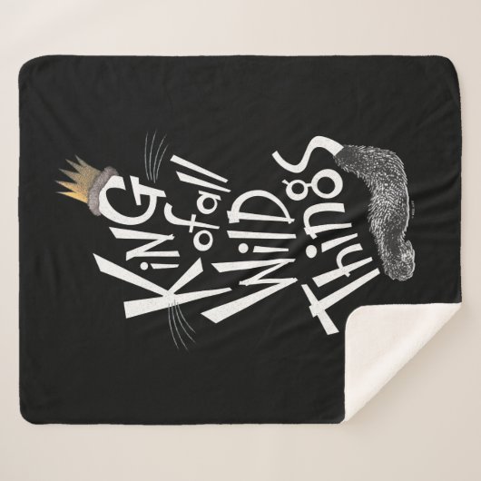 Max | The King of All Wild Things Sherpadecke (Vorderseite (Horizontal))