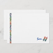 Max Torah Vielen Dank, A6 Mitteilungskarte (Vorne/Hinten)