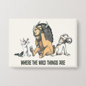 Max und die wilden Dinge spielen Button (Vorderseite)