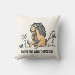 Max und die wilden Dinge spielen Kissen