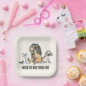 Max und die wilden Dinge spielen Pappteller (Party)