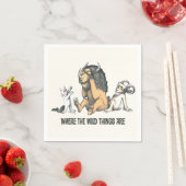 Max und die wilden Dinge spielen Serviette (Beispiel)