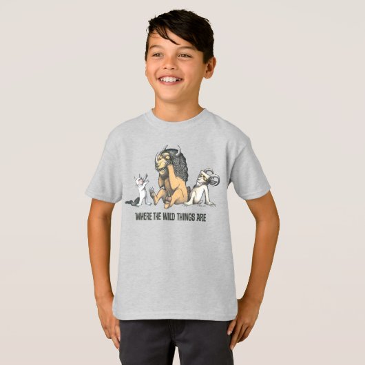 Max und die wilden Dinge spielen T-Shirt (Vorne ganz)