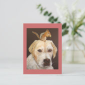 Max und Mr. Chipmunk Postcard Postkarte (Stehend Vorderseite)