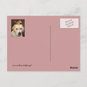 Max und Mr. Chipmunk Postcard Postkarte (Rückseite)