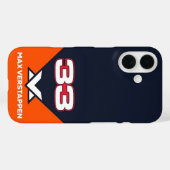 Max Verstappen 33 F1 Racing Case-Mate iPhone Hülle (Rückseite (Horizontal))