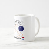 Max Verstappen, Circuit Zandvoort, Formel 1 Kaffeetasse (VorderseiteRechts)