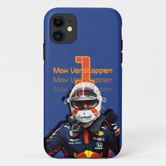 max verstappen iphone 11 case (Rückseite)
