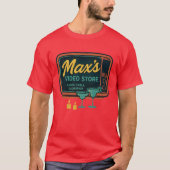 Max. Video-Store T-Shirt (Vorderseite)