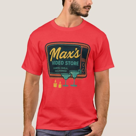 Max. Video-Store T-Shirt (Vorderseite)