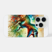 Maxakalisaurus in Watercolor 050824AREF106 - Water iPhone Hülle (Rückseite (Horizontal))