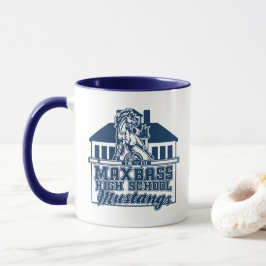 Maxbass Mustangs Schultage Tasse