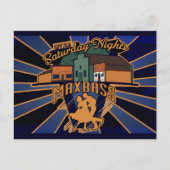 Maxbass Samstagabende Feiertagspostkarte (Vorderseite)