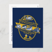 Maxbass Sunday Morgens Holiday Postcard