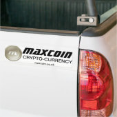 Maxcoin Autoaufkleber (Auf Lkw)