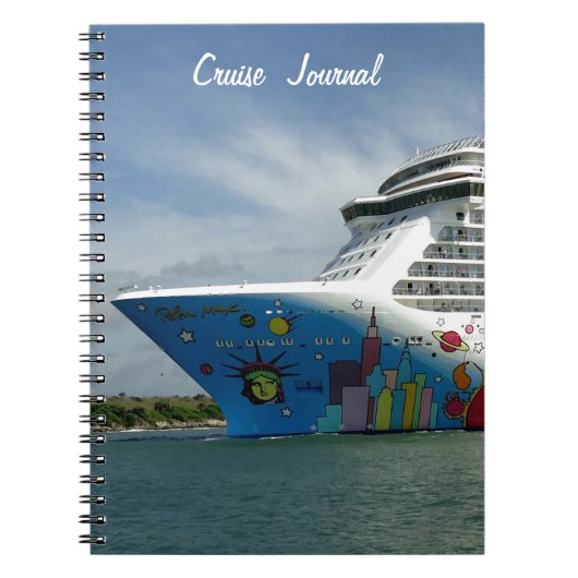 Maxed Bow Cruise Journal Notizblock (Vorderseite)