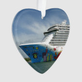 Maxed heraus beugen datiertes personalisiertes ornament (Vorderseite)