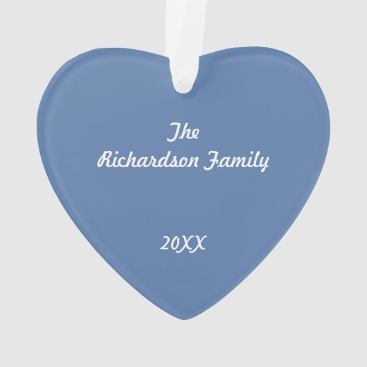 Maxed heraus beugen datiertes personalisiertes ornament (Rückseite)