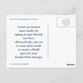 Maxed heraus beugen postkarte (Rückseite)