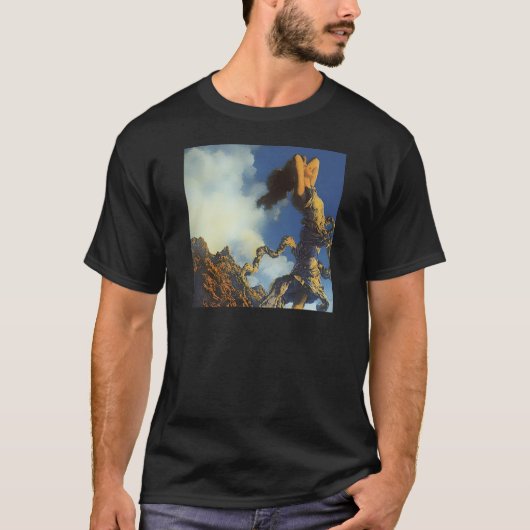 Maxfield Parish Painting Design T-Shirt (Vorderseite)