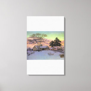 Maxfield Parrish - Afterglow Leinwanddruck