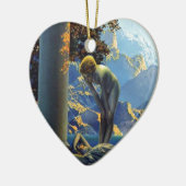 Maxfield Parrish Daybreak Keramikornament (Links)