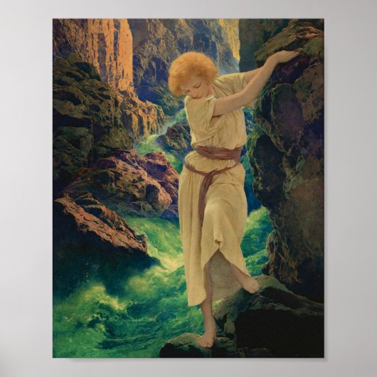 Maxfield Parrish Der Canyon Poster (Vorne)
