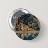 Maxfield Parrish Der Garten Allahs 1918 Fine Art Button (Vorne & Hinten)