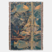 Maxfield Parrish Der Garten Allahs 1918 Fine Art Decke (Vorderseite Vertikal)