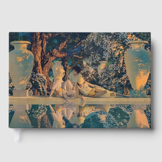 Maxfield Parrish Der Garten Allahs 1918 Fine Art Gästebuch (Vorderseite)
