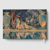 Maxfield Parrish Der Garten Allahs 1918 Fine Art Gästebuch (Rückseite)
