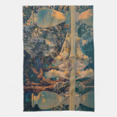 Maxfield Parrish Der Garten Allahs 1918 Fine Art Geschirrtuch (Vertikal)