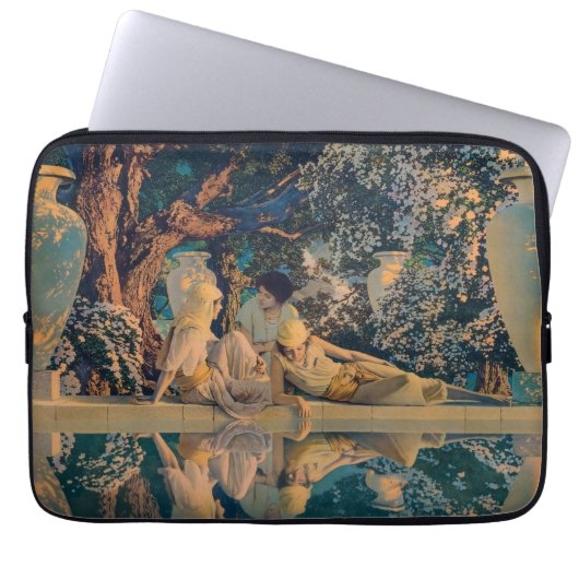 Maxfield Parrish Der Garten Allahs 1918 Fine Art Laptopschutzhülle (Vorderseite)