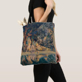 Maxfield Parrish Der Garten Allahs 1918 Kunstwerk Tasche (Von Nahem)