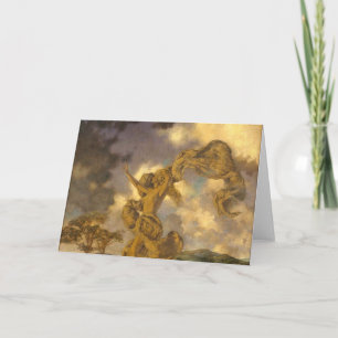 Maxfield Parrish - Der Sturm (1907) Karte