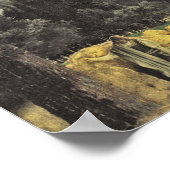 Maxfield Parrish - Dichtertraum (1901) Poster (Ecke)