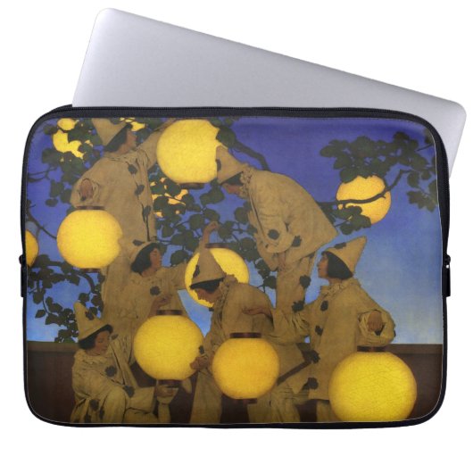 Maxfield Parrish Die Fackelträger 1908 Vintage Laptopschutzhülle (Vorderseite)