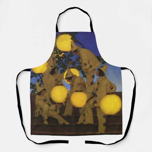 Maxfield Parrish Die Fackelträger 1908 Vintage Schürze (Vorderseite)