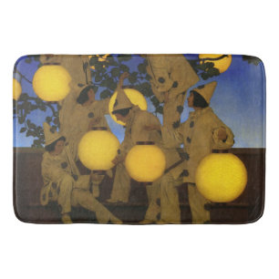 Maxfield Parrish Die Laternen Träger 1908 Vintage Badematte