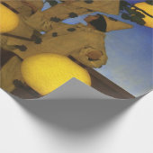 Maxfield Parrish Die Laternen Träger 1908 Vintage Geschenkpapier (Ecke)