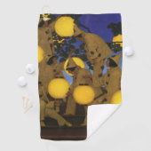 Maxfield Parrish Die Laternen Träger 1908 Vintage Golfhandtuch (Insitu)