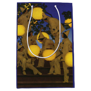 Maxfield Parrish Die Laternen Träger 1908 Vintage Mittlere Geschenktüte