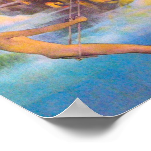 Maxfield Parrish Dinky Bird Poster (Ecke)