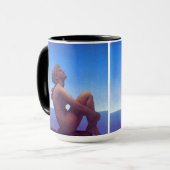 "Maxfield Parrish hat Kaffee-Tasse " in der Tasse (Vorderseite Links)