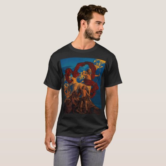 Maxfield Parrish - Jason und sein Lehrer T-Shirt (Vorne ganz)